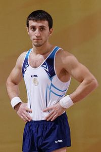 2015 European Artistic Gymnastics Championships - Vault - Artur Davtyan 01.jpg