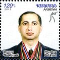 Hrachya Petikyan 2012 Armenia stamp.jpg