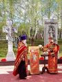 Открытие армянского Хачкара и тусского Каменного Креста. Подольск (22.04.2023) 5.jpg
