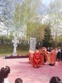 Открытие армянского Хачкара и тусского Каменного Креста. Подольск (22.04.2023) 2.jpg