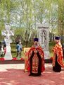 Открытие армянского Хачкара и тусского Каменного Креста. Подольск (22.04.2023) 4.jpg