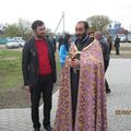 Освящение хачкара в Армянском сквере Зеленокумска 1.jpg