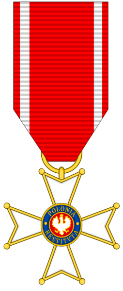 Файл:Рыцарский крест ордена Polonia Restituta.png