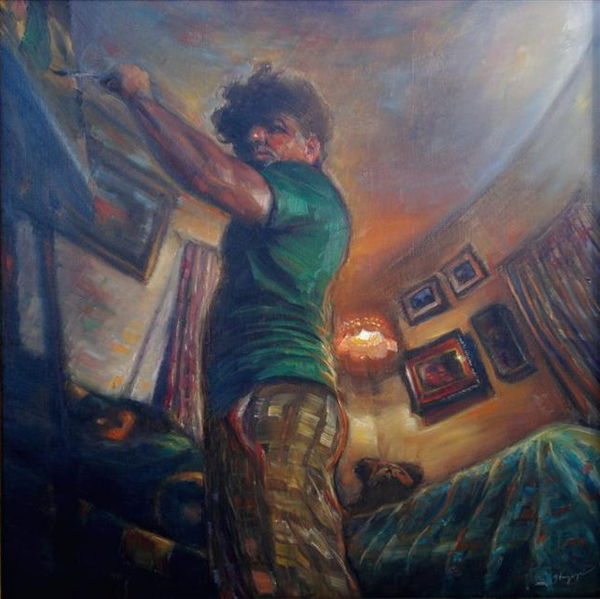 Файл:Philip Hagopian. Self Portrait.jpg